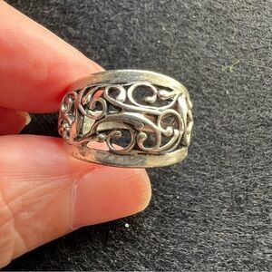Vintage 🩶 Sterling Silver Ring, 7